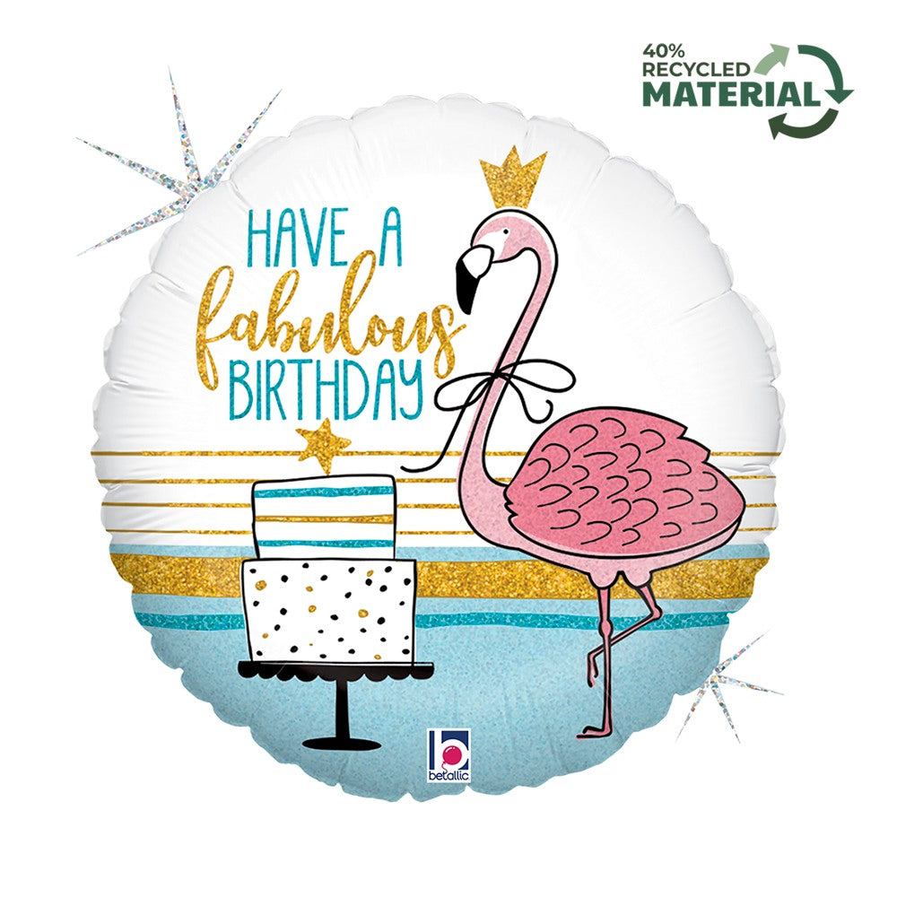 Grabo 18" Fabulous Flamingo B-Day product