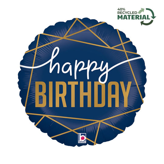 Grabo 18" Navy Birthday product