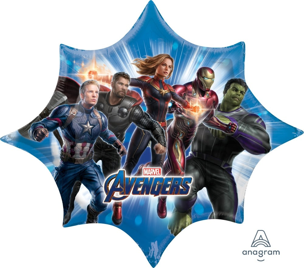 29 inch Avengers End Game Supershape Balloon Packaged