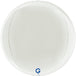 Grabo 15 Inch White Globe Balloon Packaged product