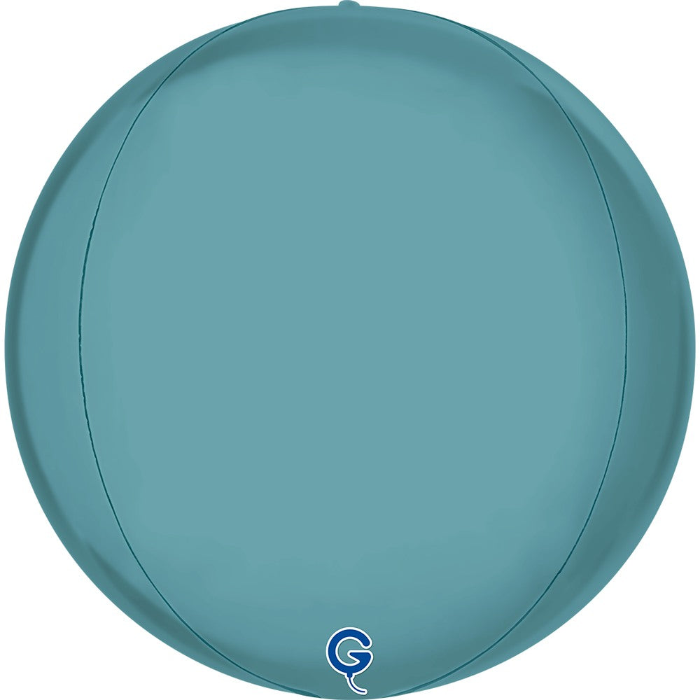 Grabo 15 Inch Platinum Tenerife Sea Globe Balloon Packaged product
