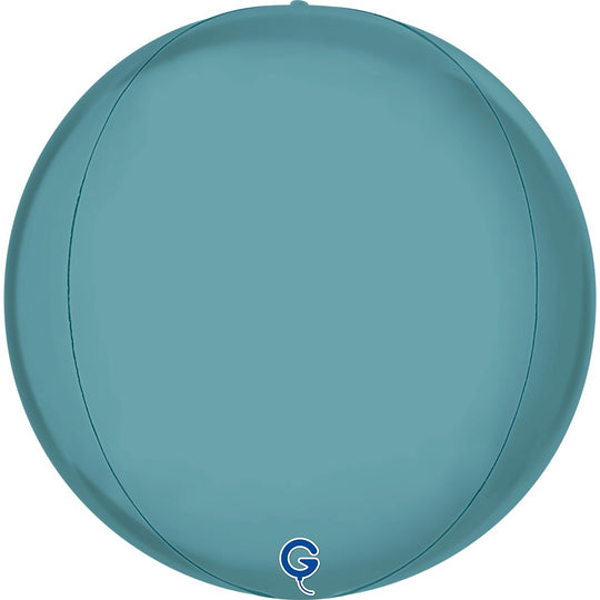 Grabo 15 Inch Platinum Tenerife Sea Globe Balloon Packaged product