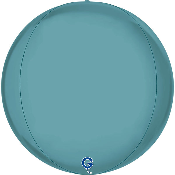 Grabo 15 Inch Platinum Tenerife Sea Globe Balloon Packaged product