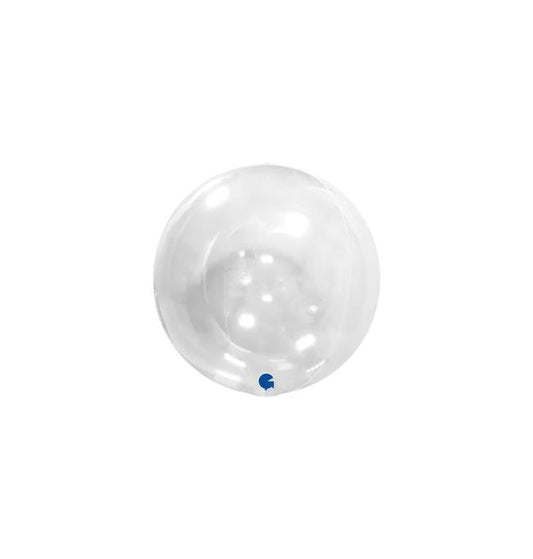 Globe 15"Transparent 4D Foil Balloon Packaged Round Balloon