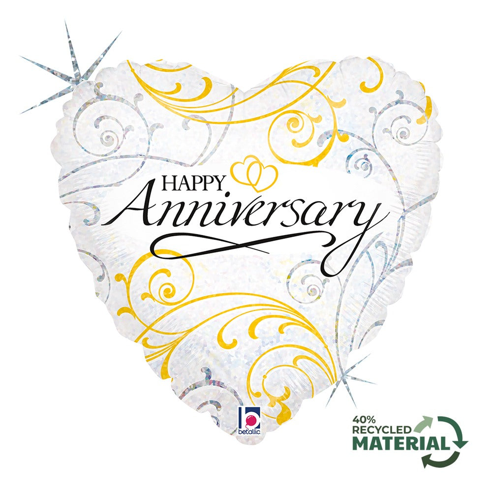 Grabo 18" Happy Anniversary Filigree product