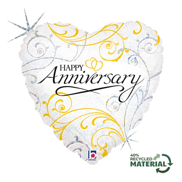 Grabo 18" Happy Anniversary Filigree product