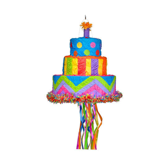 Birthday Cake Design Pinata