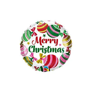 18" Ornament and Stars Foil Balloon