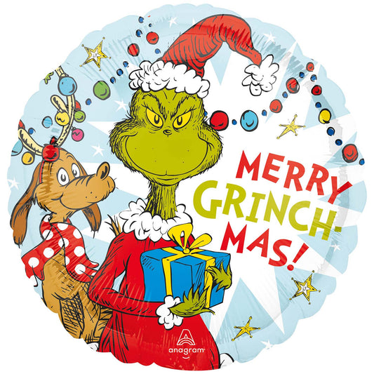 Grinch Christmas Standard HX Foil Balloons