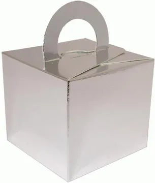 Balloon/Gift Box Silver x 10pcs
