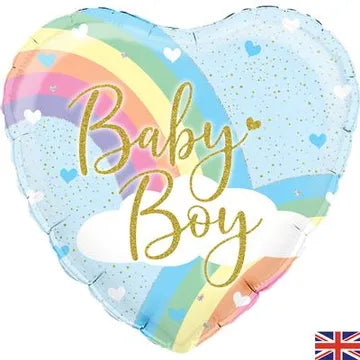 Oaktree 18inch Pastel Rainbow Boy Holographic
