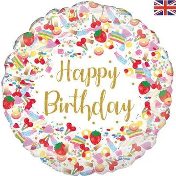 Oaktree 18inch Pick n Mix Birthday Holographic