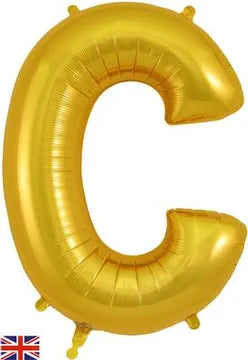 Oaktree 34inch Letter C Gold