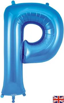 Oaktree 34inch Letter P Blue