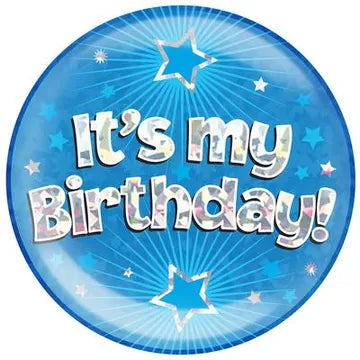 Oaktree Jumbo Badge - It’s My Birthday Blue