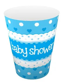 Oaktree Baby Shower Blue 9oz/266ml Cups 8pcs