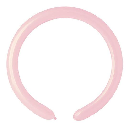 Gemar 2" Powder Pink #107 D4 100pcs Modelling Balloons
