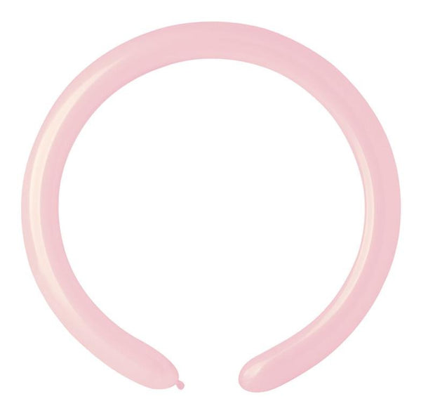 Gemar 2" Powder Pink #107 D4 100pcs Modelling Balloons