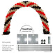Balloon arch kit with FlexiPole components on a white background