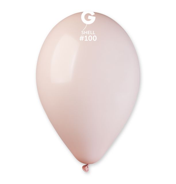 Gemar 13" Shell #100 G120 50pcs Round Balloon