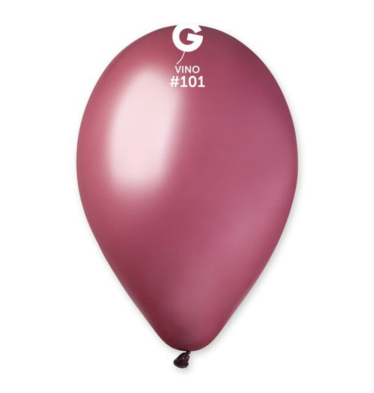 Gemar 13" Vino #101 G120 50pcs Round Balloon