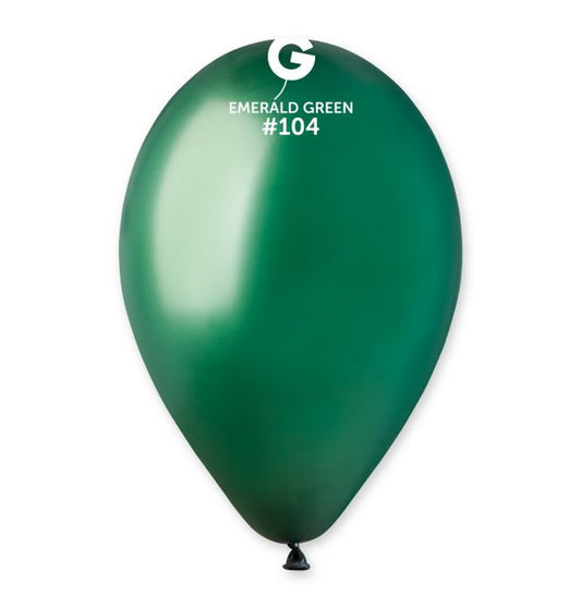 Gemar 13" Emerald Green #104 G120 50pcs Round Balloon