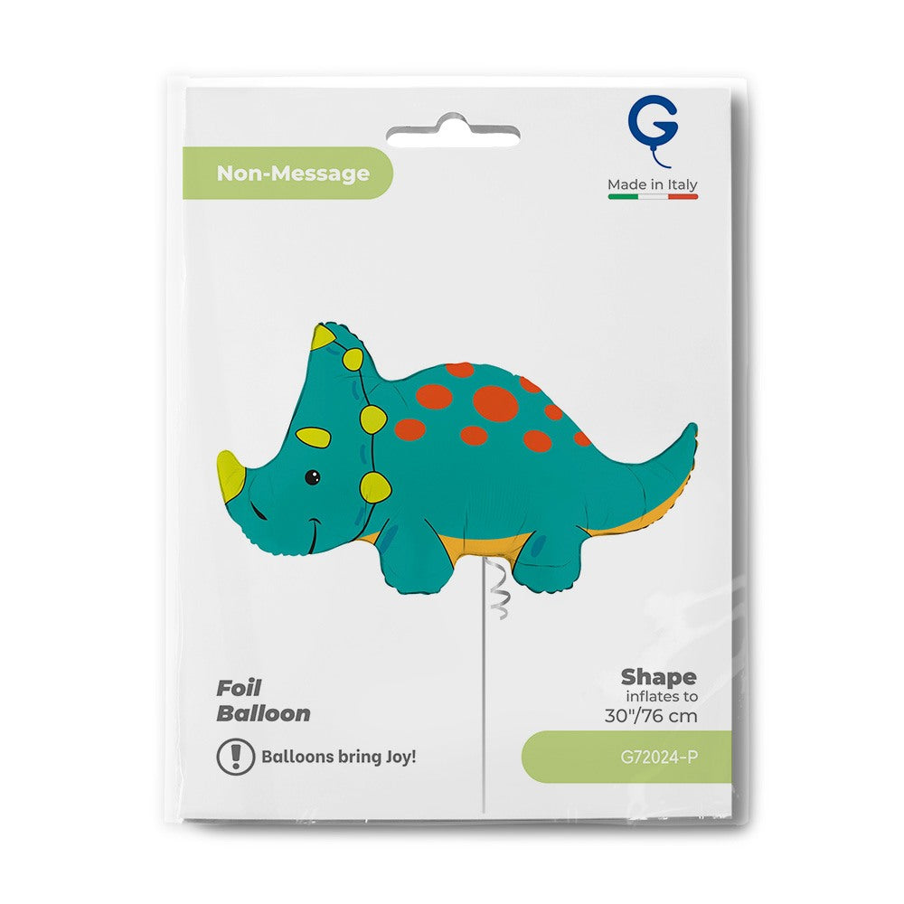 Grabo 30" Triceratops packaging