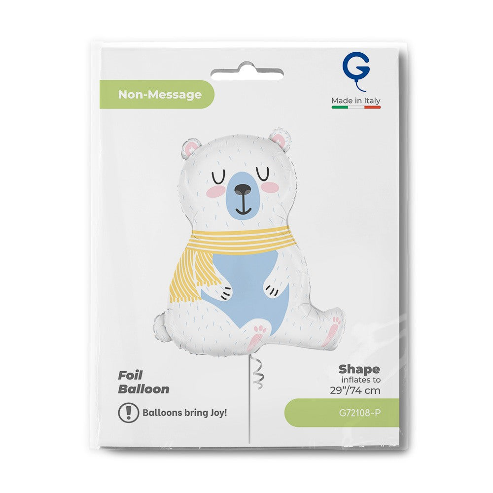 Grabo 29" Polar Bear packaging