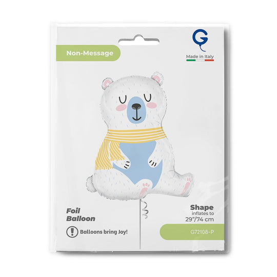 Grabo 29" Polar Bear packaging