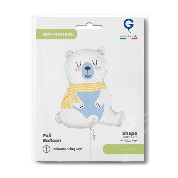 Grabo 29" Polar Bear packaging