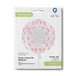 Grabo 19 Inch Transparent Pink Footprint Globe Balloon Packaged (No Valve) packaging