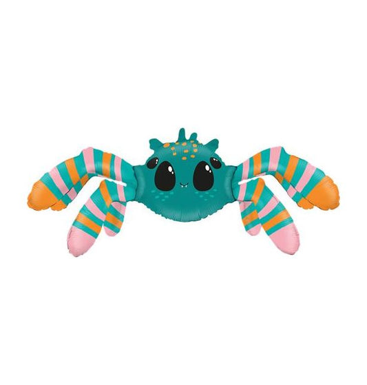 Spider Pup 4D Foil Balloon Packaged