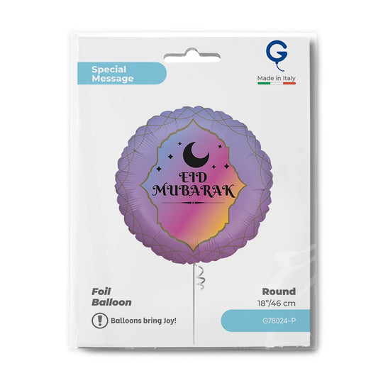 Grabo 18" Eid Mubarak packaging