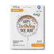 Grabo 18" Happy Birthday Dick Head packaging