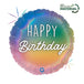 Grabo 18" Happy B-Day Colourful Rainbow product