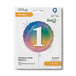 Grabo 18" Happy 1 Colourful Rainbow packaging