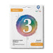 Grabo 18" Happy 3 Colourful Rainbow packaging