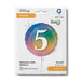 Grabo 18" Happy 5 Colourful Rainbow packaging