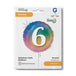 Grabo 18" Happy 6 Colourful Rainbow packaging