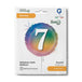 Grabo 18" Happy 7 Colourful Rainbow packaging