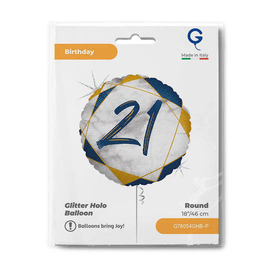 Grabo 18" Marble Mate 21 Blue packaging