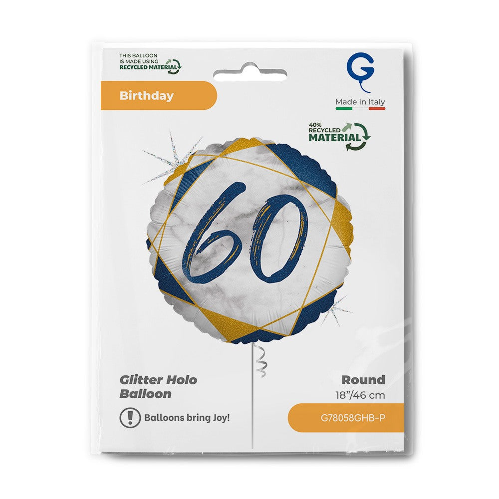 Grabo 18" Marble Mate 60 Blue packaging
