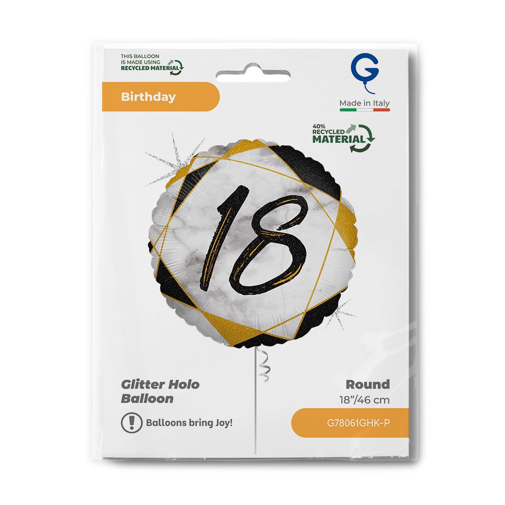 Grabo 18" Marble Mate 18 Black packaging