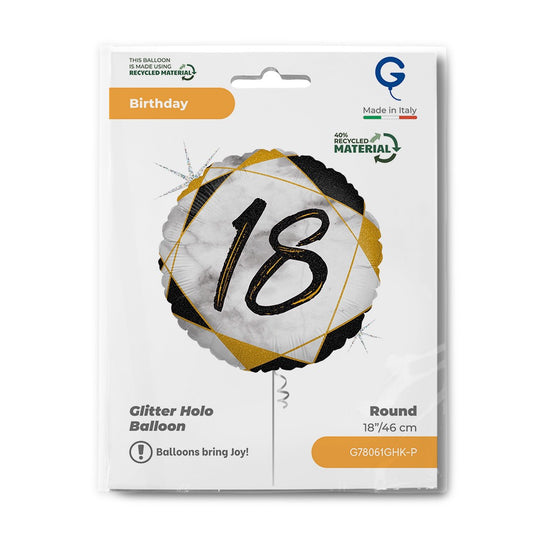 Grabo 18" Marble Mate 18 Black packaging
