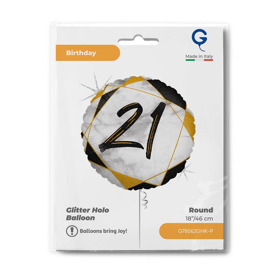 Grabo 18" Marble Mate 21 Black packaging