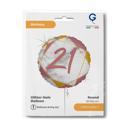 Grabo 18" Marble Mate 21 Rose Gold packaging