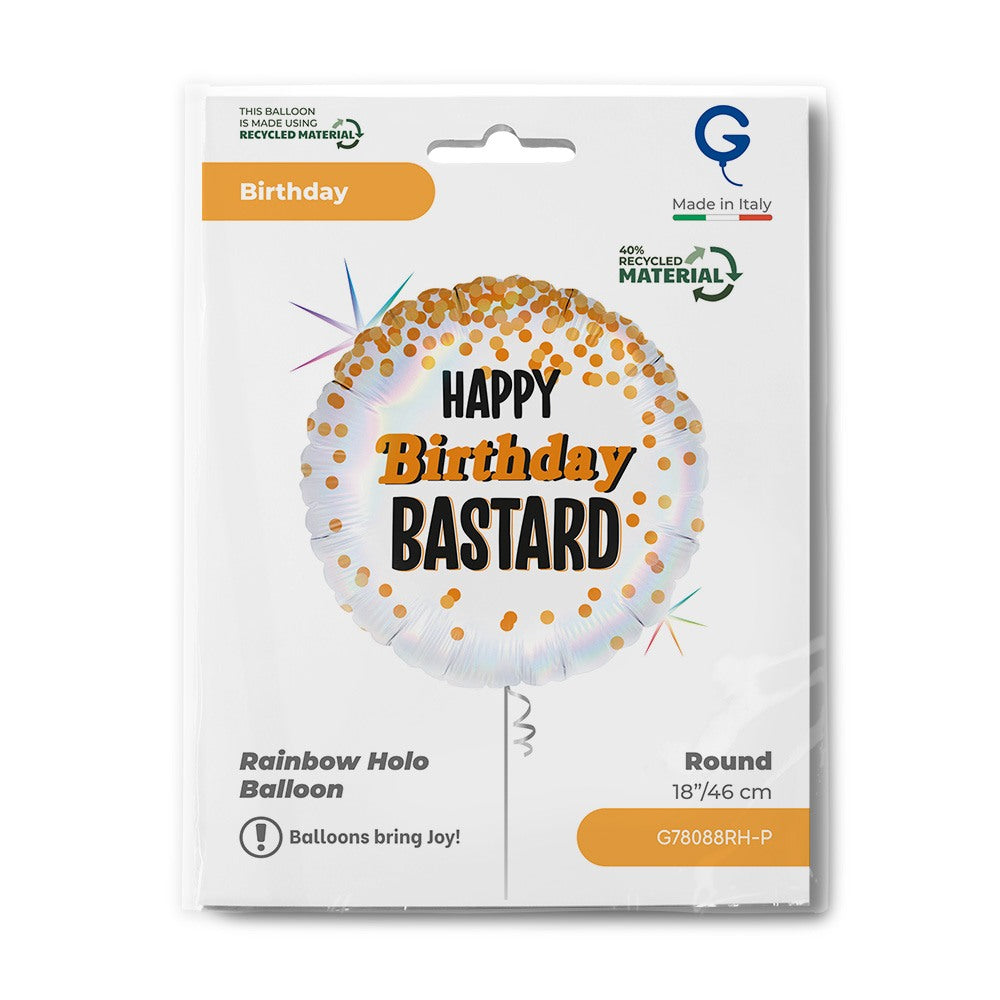 Grabo 18" Happy Birthday Bastard packaging