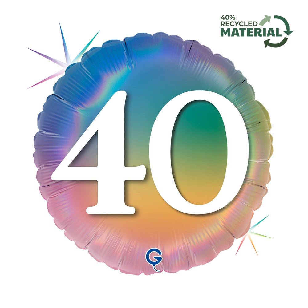 Grabo 18" Happy 40 Colourful Rainbow product
