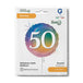 Grabo 18" Happy 50 Colourful Rainbow packaging