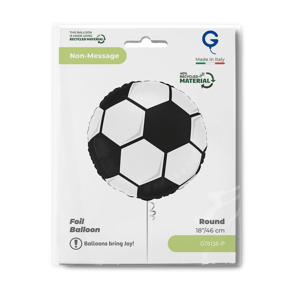 Grabo 18" Soccer Ball White packaging